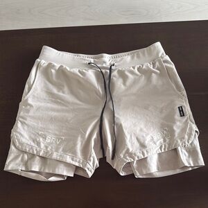 Men's Cream Shorts